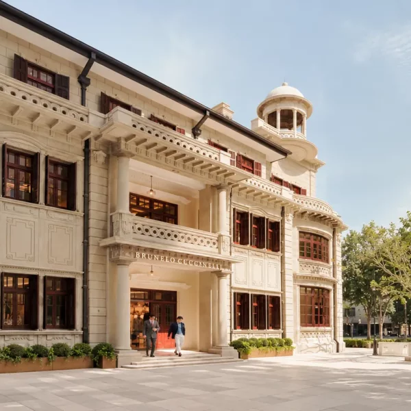 Brunello Cucinelli dévoile sa nouvelle « Casa » à Shanghai
