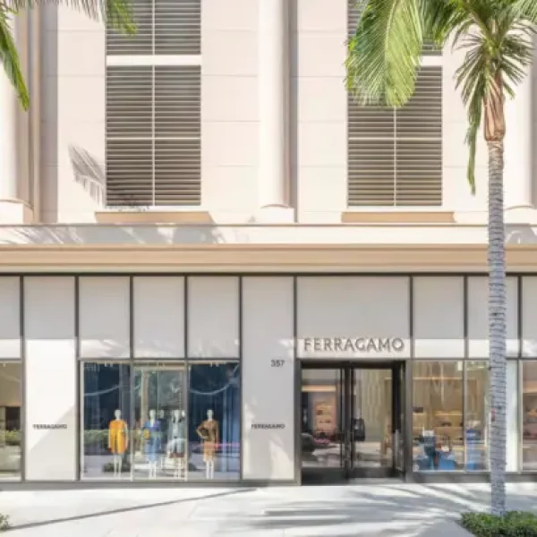Ferragamo rouvre sa boutique phare de Beverly Hills avec un nouveau design