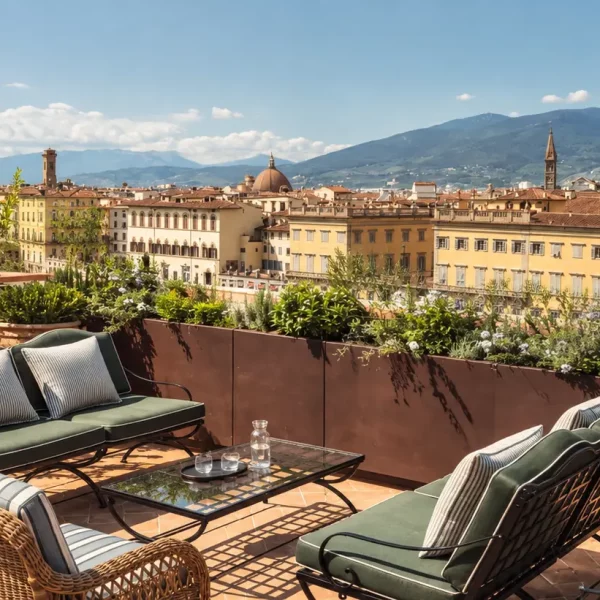 La Réserve Firenze par le talentueux duo de designers d’intérieur Gilles&Boissier.