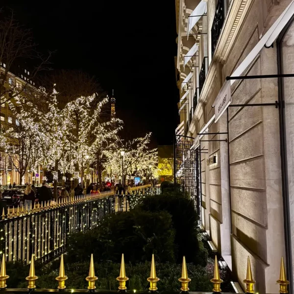 Les illuminations de Noël